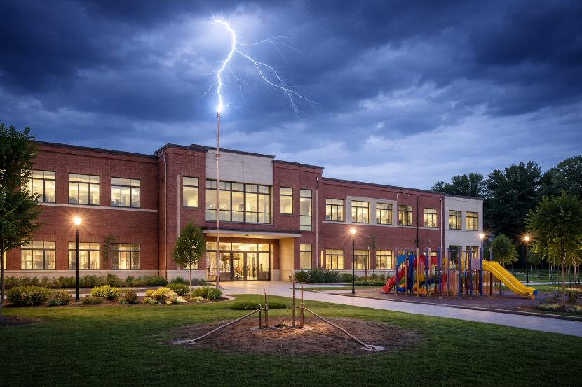 Lightning Protection for Schools in Cambridgeshire 